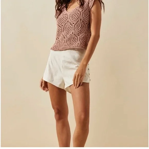 Free People Beach Alicia Fauxchet Top - Picture 3 of 10
